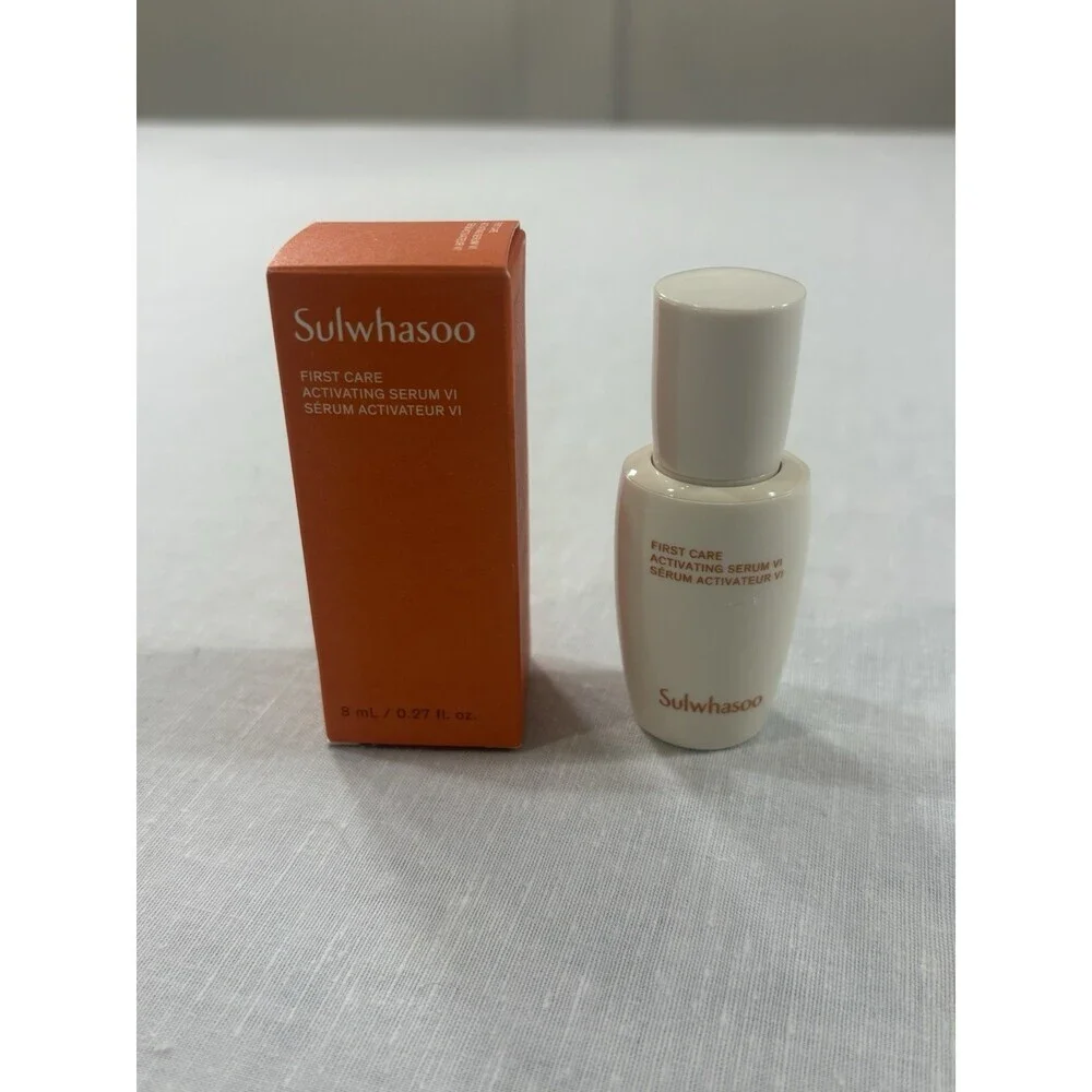 SULWHASOO FIRST CARE ACTIVATING SERUM VI 0.27 Oz / 8 ml NEW TRAVEL SIZE!!!